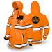 KwikSafety TORRENT Class 3 Safety Rain Jacket | Class 3, Type R Hi Vis Windproof Mens Work Rain Gear Reflective ANSI Tested OSHA Compliant - Model No.: KS5516 - KwikSafety