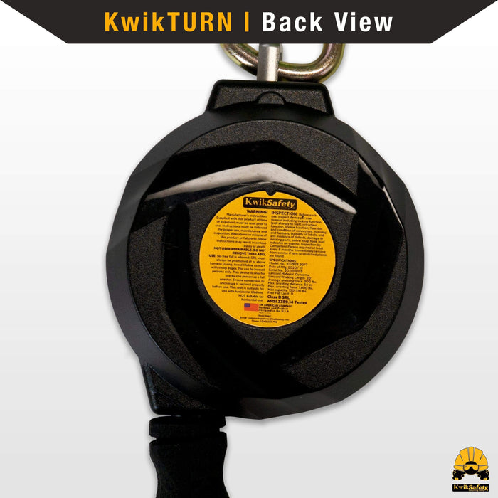 KwikSafety MAMBA Carbonate Housing Self Retracting Lifeline Web SRL - Model No.: KS7923 - KwikSafety