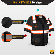 KwikSafety | Underboss Safety Vest with Sleeves | Design