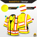 KwikSafety GODFATHER Safety Vest (Cushioned Collar) Class 3 ANSI Tested OSHA Compliant Hi Vis Reflective PPE Surveyor - Model No.: KS3310C3 - KwikSafety