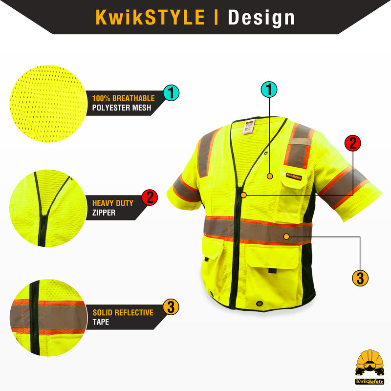 KwikSafety | Chief Safety Vest | Design