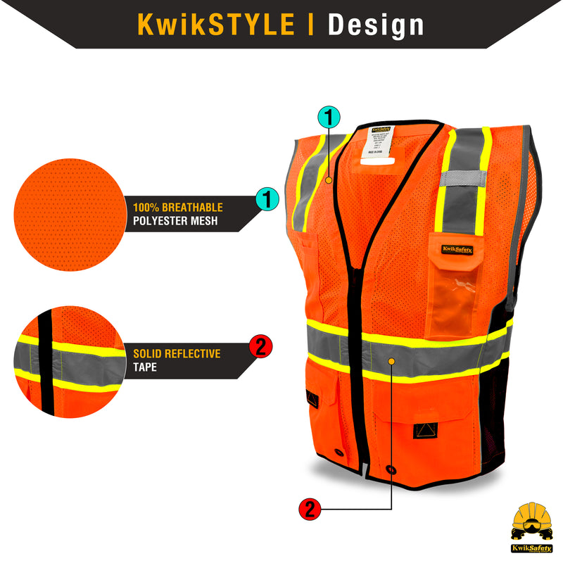 KwikSafety | Grand Kahuna Safety Vest | Design