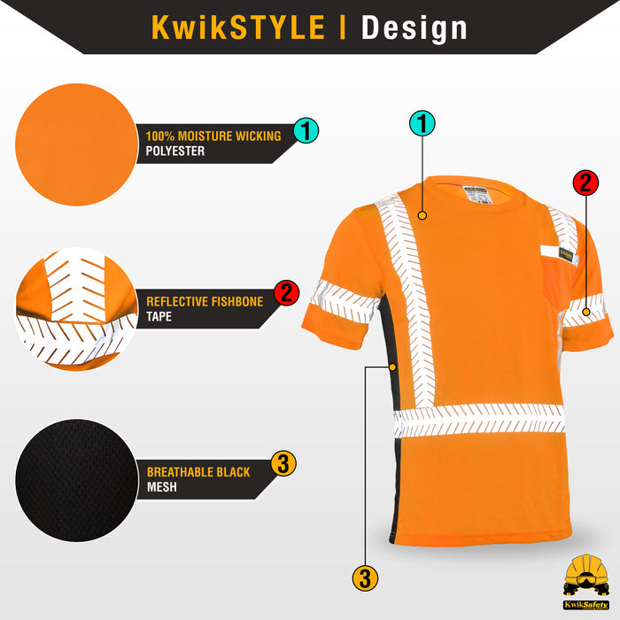 KwikSafety RENAISSANCE MAN High Visibility Reflective Short