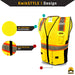 KwikSafety GRAND KAHUNA | ANSI Class 2 Premium Safety Vest - Model No.: KS3306 - KwikSafety