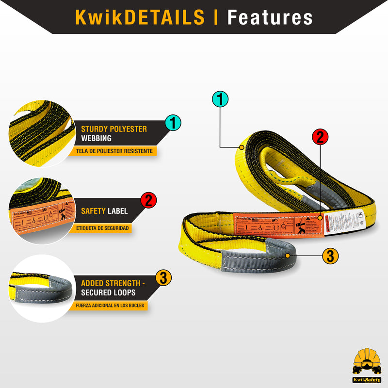 KwikSafety | Mighty Sumo Lifting Sling | Product Features