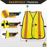 KwikSafety | Traffic Safety Vest | Product Features