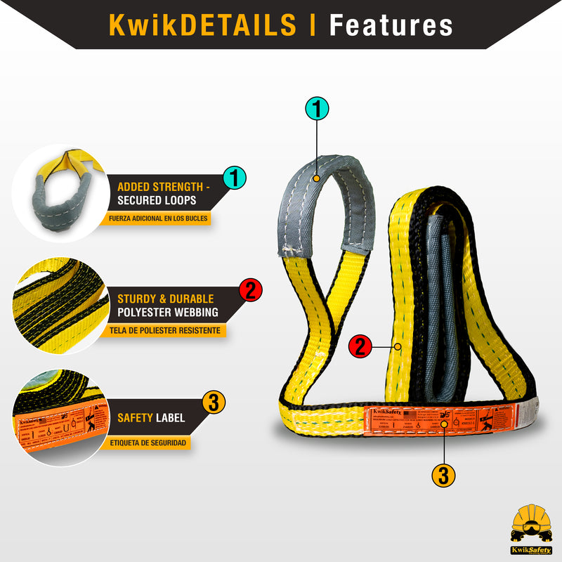 KwikSafety | Mighty Sumo Lifting Sling | Product Features