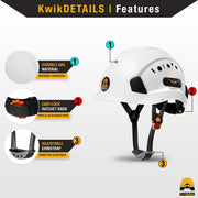 KwikSafety | Armadillo Hard Hat| Product Features