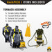 KwikSafety TORNADO 1D Ring Fall Protection Full Body Safety Harness - Model No.: KS6601 - KwikSafety