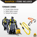 KwikSafety TORNADO 1D Ring Fall Protection Full Body Safety Harness - Model No.: KS6601 - KwikSafety