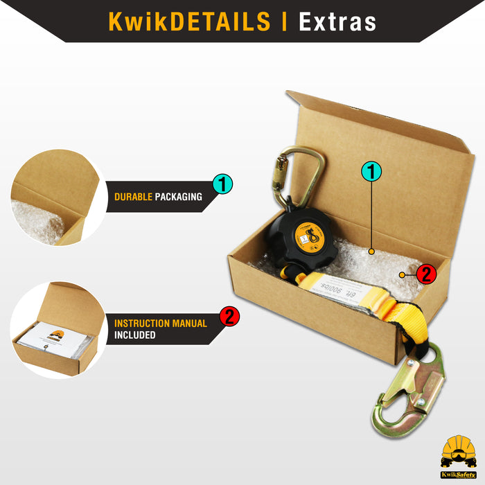 Kwiksafety Charlotte Nc Cobra 20 Kit Cable Self Retracting Lifeline