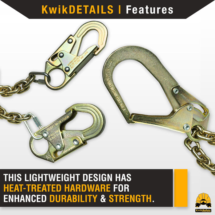 Twist Locking Steel Carabiners by KwikSafety