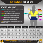 KwikSafety SHERIFF Class 3 Safety Vest for Women (NEW SIZING) ANSI OSHA Compliant Hi Vis PPE Work Gear - Model No.: KS3338C3 - KwikSafety