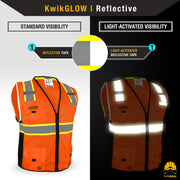 KwikSafety | Big Kahuna Safety Vest | Reflectivity