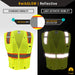 KwikSafety OFFICIAL Safety Vest (Color Trim) Class 2 ANSI OSHA - Model No.: KS3312OS - KwikSafety