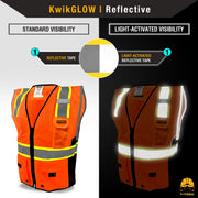 KwikSafety | Grand Kahuna Safety Vest | Reflectivity