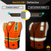 KwikSafety GRAND KAHUNA | ANSI Class 2 Premium Safety Vest - Model No.: KS3306 - KwikSafety