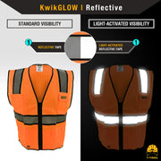 KwikSafety | Official Safety Vest | Reflectivity