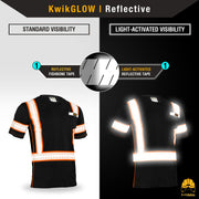 KwikSafety | Renaissance Man Short Sleeve Safety Shirt | Reflectivity