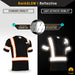 KwikSafety RENAISSANCE MAN Safety Shirt (FISHBONE TAPE) Short Sleeve Hi Vis Reflective PPE - Model No.: KS4401BLK - KwikSafety