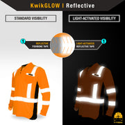 KwikSafety | Estimator Long Sleeve Safety Shirt | Reflectivity