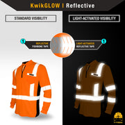 KwikSafety | Engineer Long Sleeve Safety Shirt | Reflectivity