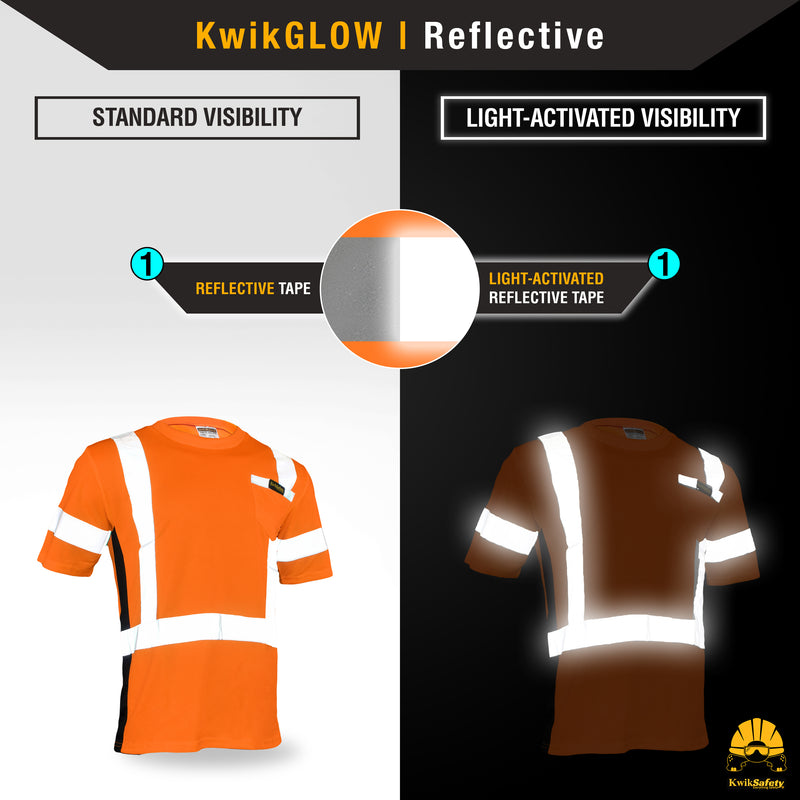 KwikSafety | Operator Short Sleeve Safety Shirt | Reflectivity