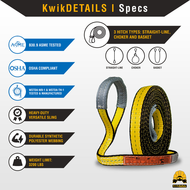 KwikSafety | Mighty Sumo Lifting Sling | Product Specifications