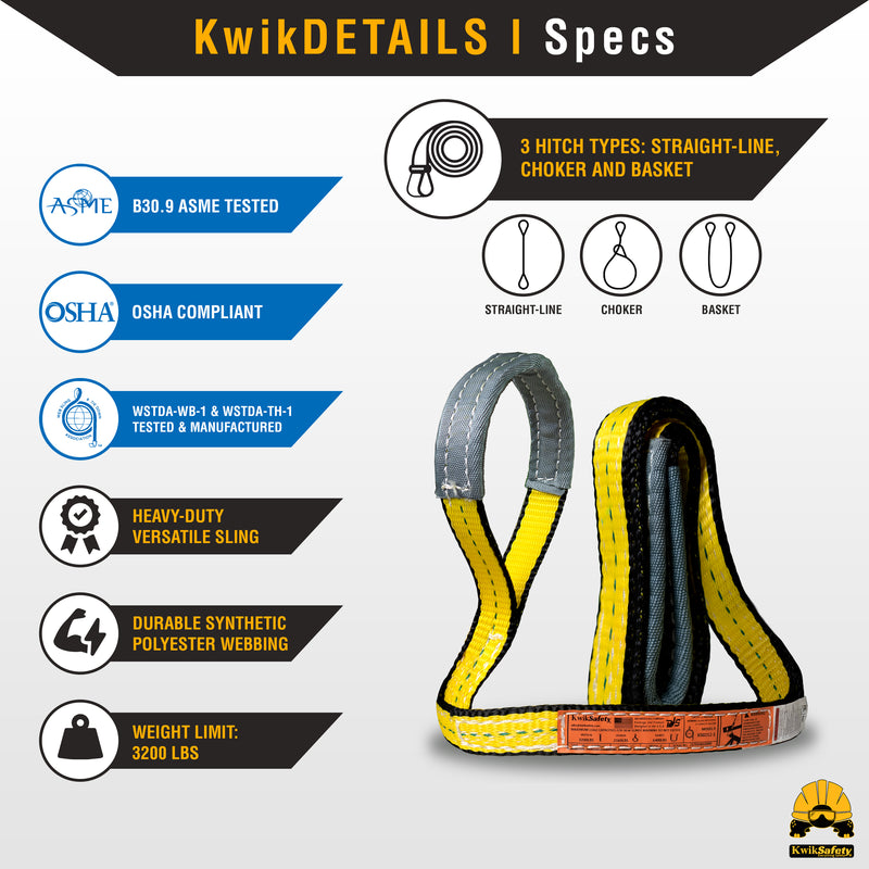 KwikSafety | Mighty Sumo Lifting Sling | Product Specifications