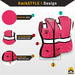 KwikSafety PINK LADY Safety Vest for Women (SNUG-FIT) Hi Vis Reflective PPE Surveyor - Model No.: KS3319PL - KwikSafety