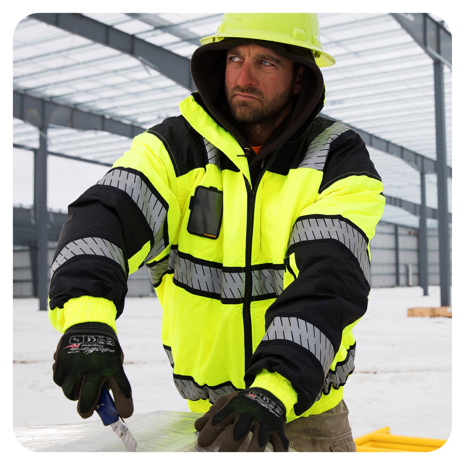High Visibility Safety Work Jackets - KwikSafety