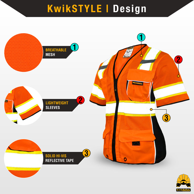 KwikSafety | Duchess Safety Vest for Women | Design