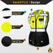 KwikSafety SPECIALIST Class 2 Safety Vest for Women ANSI OSHA Compliant Hi Vis PPE Work Gear - Model No.: KS3337 - KwikSafety