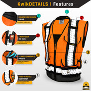 KwikSafety | Godfather Specialist Safety Vest | Product Features