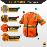 KwikSafety | Chief Safety Vest | Product Features