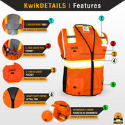 KwikSafety | Big Kahuna Safety Vest | Product Features