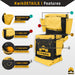 KwikSafety mini MAMBA Twin Leg 6' Self Retracting Lifeline, Web - Model No.: KS7931 - KwikSafety