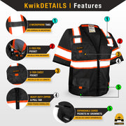 KwikSafety | Underboss Safety Vest with Sleeves | Product Features