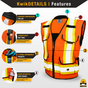 KwikSafety | Godfather Safety Vest | Product Features