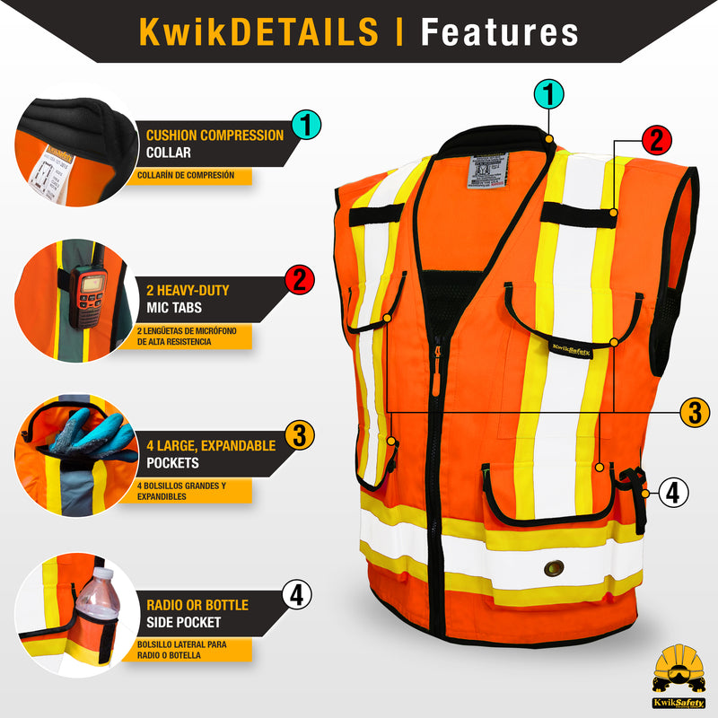 KwikSafety | Godfather Safety Vest | Product Features