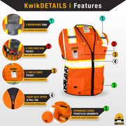 KwikSafety | Big Kahuna Digital Safety Vest | Product Features