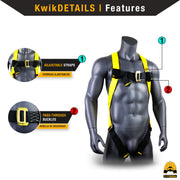 KwikSafety GATOR Temporary Reusable Roof Anchor ANSI Tested OSHA Compliant Roof Safety - Model No.: KS7802 - KwikSafety