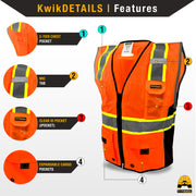 KwikSafety | Grand Kahuna Safety Vest | Product Features