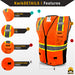 KwikSafety GRAND KAHUNA | ANSI Class 2 Premium Safety Vest - Model No.: KS3306 - KwikSafety