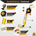 KwikSafety | 6' Cobra Web Self Retracting Lifeline | Product Features