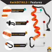KwikSafety TSUNAMI (25FT) Vertical Lifeline Assembly ANSI OSHA Roofing Fall Protection - Model No.: KS7710 - KwikSafety
