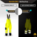 KwikSafety RIVER OTTER Rain Bib (REGULAR) Reflective Safety Rain Gear Heavy Duty ANSI OSHA Waterproof Fishing, Snow & Work Overalls - Model No.: KS9921 - KwikSafety