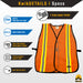 KwikSafety TRAFFIC Safety Vest - Model No.: KS3330 - KwikSafety