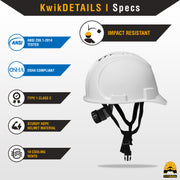 KwikSafety | Turtle Shell Hard Hat | Product Specifications