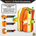 KwikSafety FIRST RESPONDER (FR Treated) Hi Vis Reflective Breakaway Class 2 Safety Vest - Model No.: KS3316FRC - KwikSafety